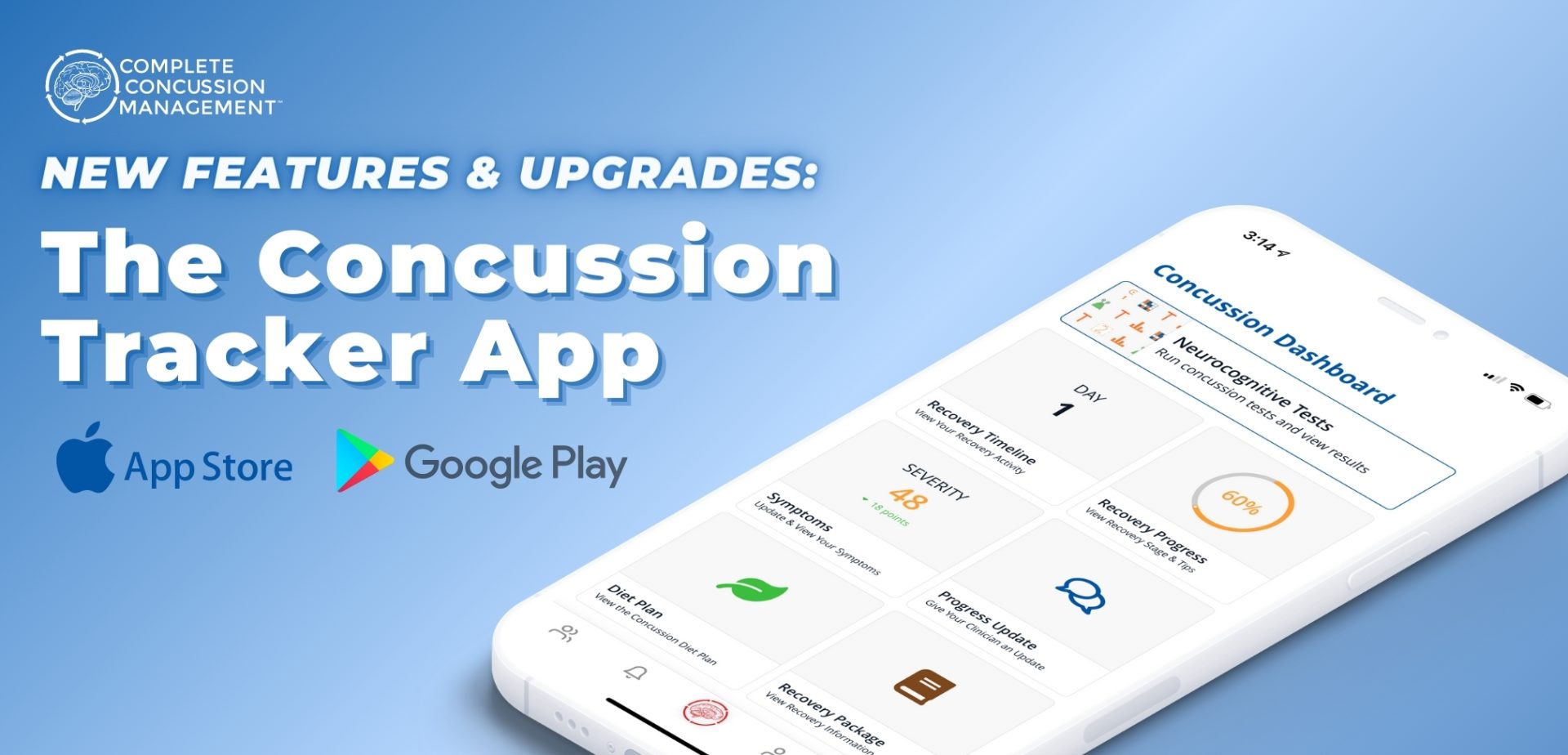 CCMI’s Concussion Tracker App Adds Powerful New Test Feature!