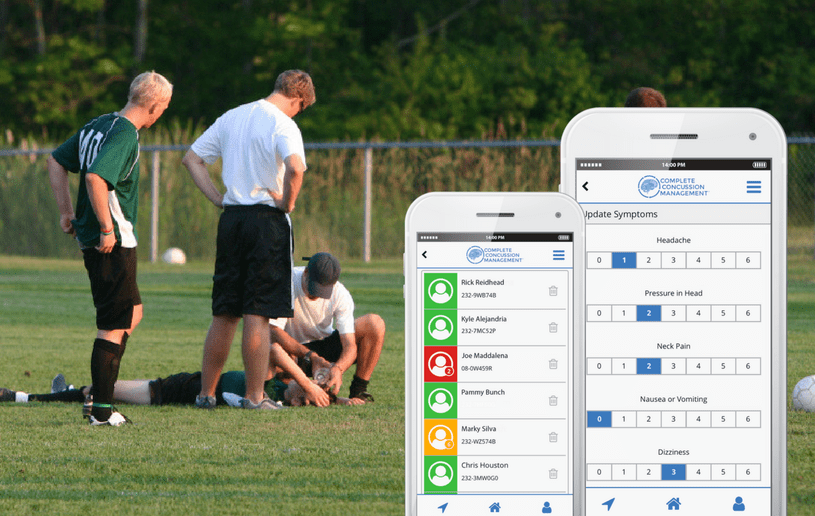 Concussion Tracker App Connects Athletes and Teams with Local Healthcare Practitioners